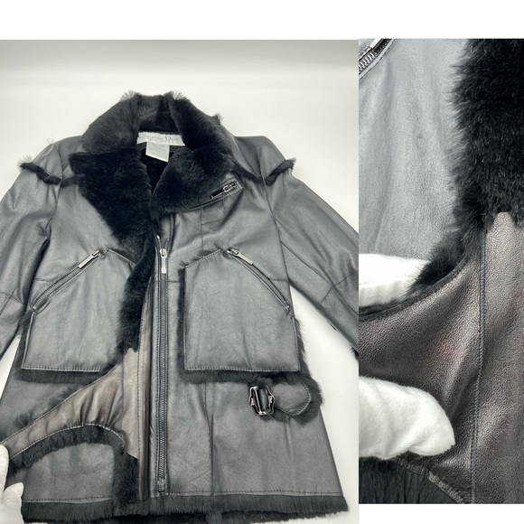 Authentic DIOR Biker leather jacket - Picture 15 of 17